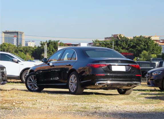 奔驰S级 2022款 S 400 L 商务型 外观   斜后