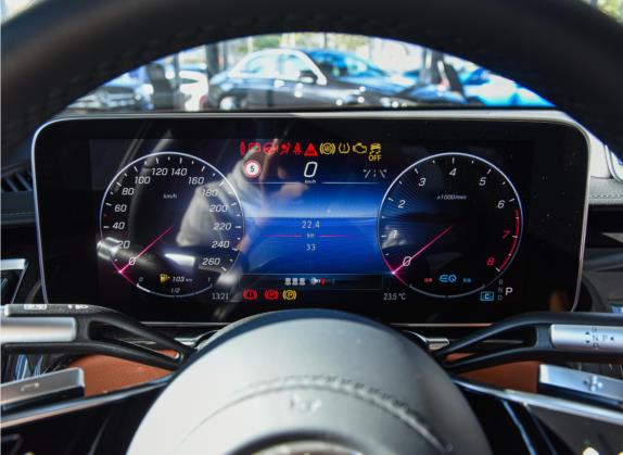 奔驰S级 2022款 S 400 L 豪华型 中控类   仪表盘