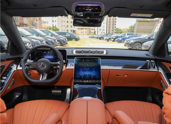奔驰S级 2022款 S 450 L 4MATIC 中控类   中控全图