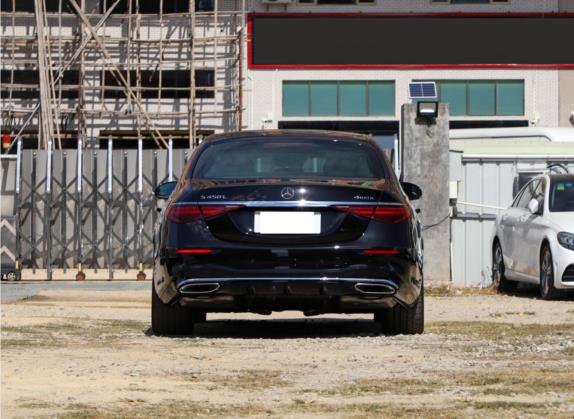 奔驰S级 2022款 S 450 L 4MATIC 外观   正后