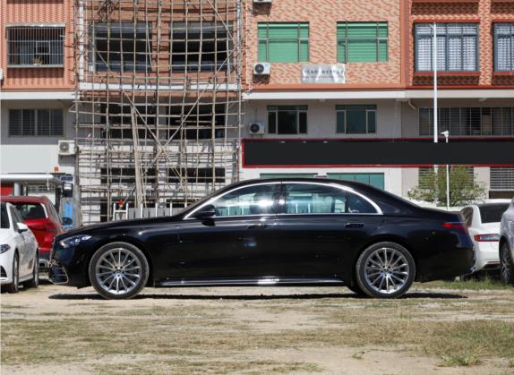 奔驰S级 2022款 S 450 L 4MATIC 外观   正侧