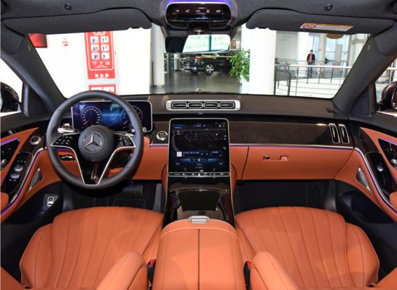 奔驰S级 2022款 改款 S 450 L 中控类   中控全图