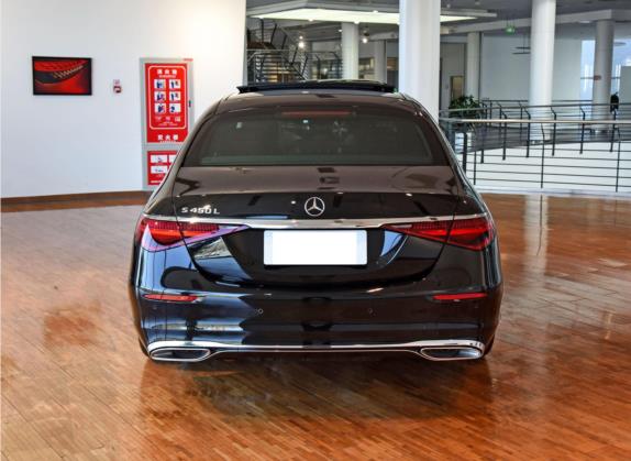 奔驰S级 2022款 改款 S 450 L 外观   正后
