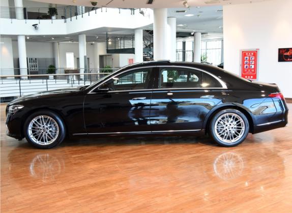 奔驰S级 2022款 改款 S 450 L 外观   正侧