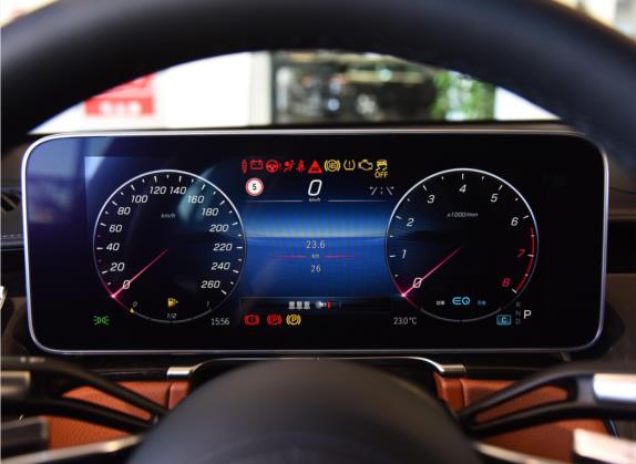 奔驰S级 2022款 改款 S 450 L 中控类   仪表盘