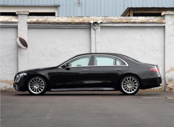 奔驰S级 2022款 改款 S 450 L 4MATIC 外观   正侧