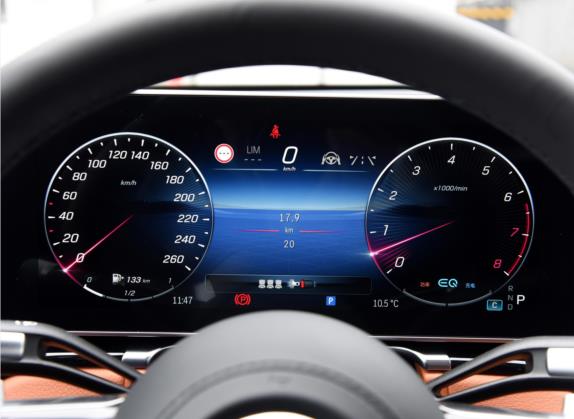 奔驰S级 2022款 改款 S 450 L 4MATIC 中控类   仪表盘