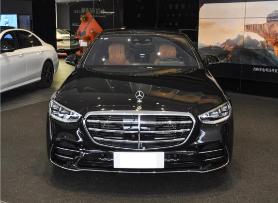 奔驰S级 2022款 改款 S 500 L 4MATIC 外观   正前