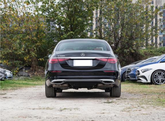 奔驰S级 2023款 S 400 L 商务型 外观   正后