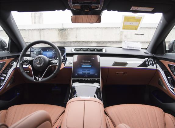 奔驰S级 2023款 S 400 L 豪华型 中控类   中控全图
