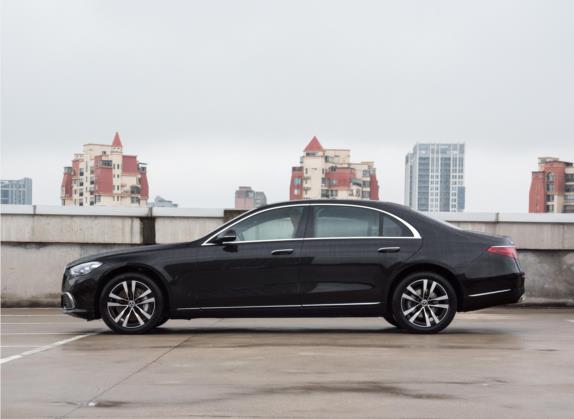 奔驰S级 2023款 S 400 L 豪华型 外观   正侧