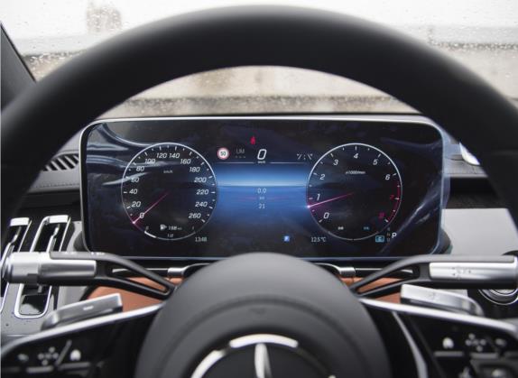 奔驰S级 2023款 S 400 L 豪华型 中控类   仪表盘
