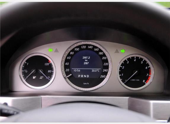 奔驰GLK级(进口) 2011款 GLK 300 4MATIC 豪华型 中控类   仪表盘