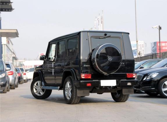 奔驰G级 2013款 G 500 外观   斜后