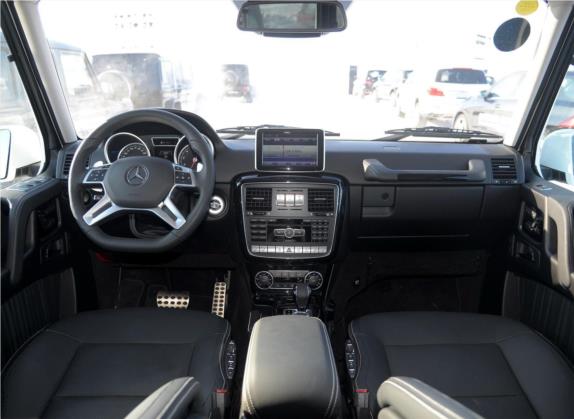 奔驰G级 2016款 G 500 中控类   中控全图