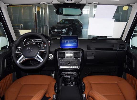 奔驰G级 2017款 G 500 中控类   中控全图