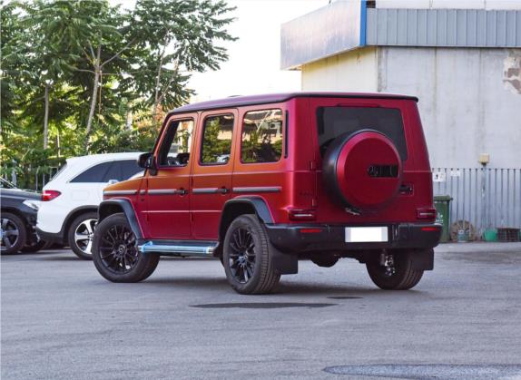 奔驰G级 2021款 G 500 炽炎特别版 外观   斜后
