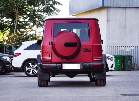 奔驰G级 2021款 G 500 炽炎特别版 外观   正后