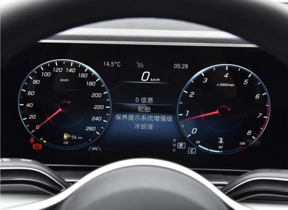 奔驰GLE轿跑 2022款 改款 GLE 350 4MATIC 轿跑SUV 时尚型 中控类   仪表盘