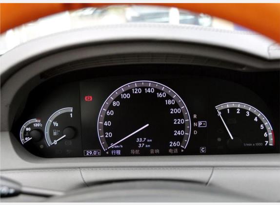 奔驰CL级 2008款 CL 600 中控类   仪表盘