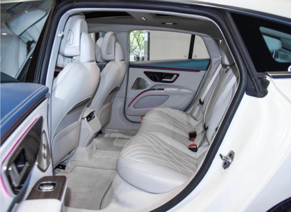 奔驰EQS 2022款 改款 450+ 先型特别版 车厢座椅   后排空间