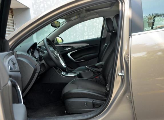 君威 2013款 1.6T 自动精英运动版 车厢座椅   前排空间