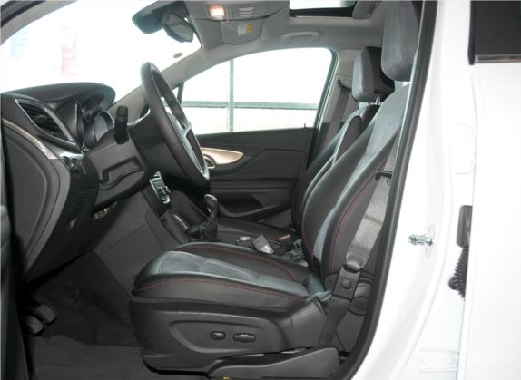 昂科拉 2014款 1.4T 手动两驱都市运动型 车厢座椅   前排空间