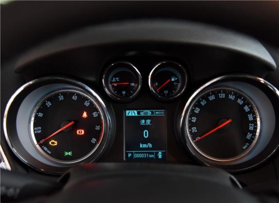 昂科拉 2015款 1.4T 自动四驱全能旗舰型 中控类   仪表盘