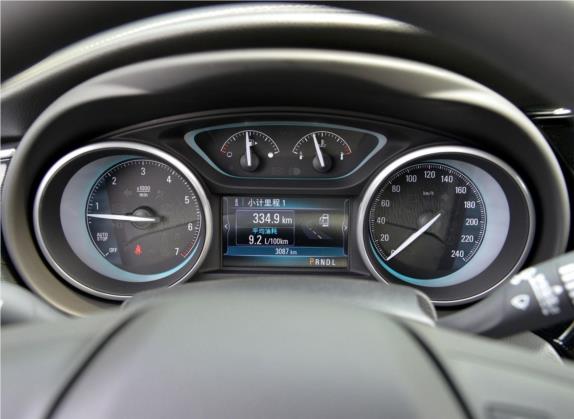 昂科威 2015款 20T 两驱领先型 中控类   仪表盘