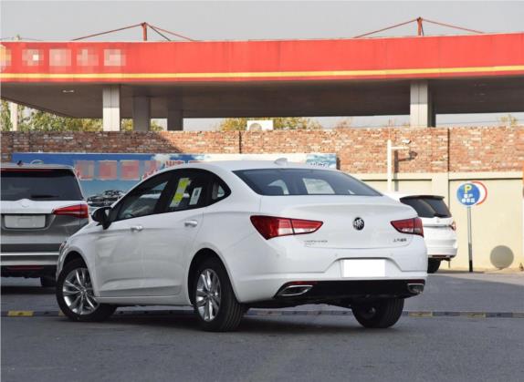 威朗 2019款 三厢 20T 双离合领先型 外观   斜后