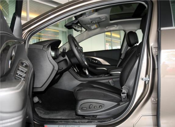 君越 2013款 2.0T SIDI 智享旗舰型 车厢座椅   前排空间
