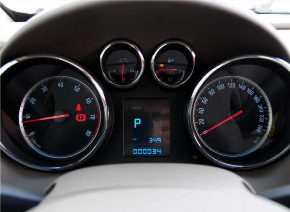 英朗 2012款 GT 1.6L 自动舒适版 中控类   仪表盘