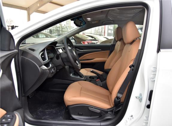 英朗 2018款 18T 自动旗舰型 车厢座椅   前排空间
