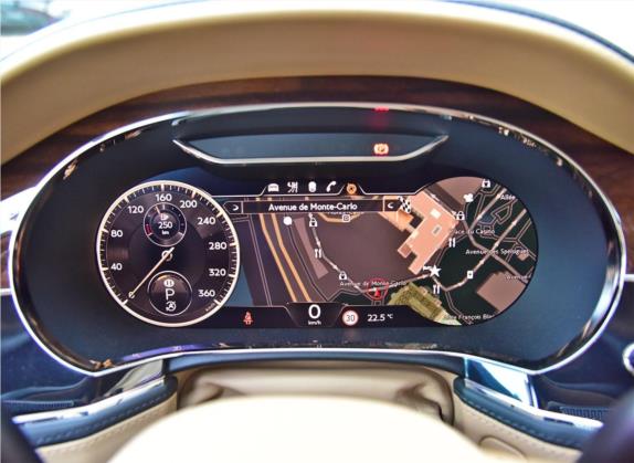 飞驰 2020款 6.0T W12 标准版 中控类   仪表盘