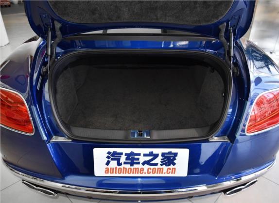 欧陆 2016款 4.0T GT V8 标准版 车厢座椅   后备厢