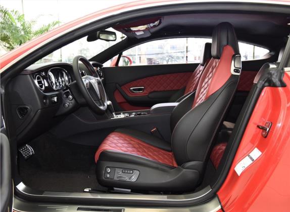 欧陆 2016款 4.0T GT V8 S 标准版 车厢座椅   前排空间