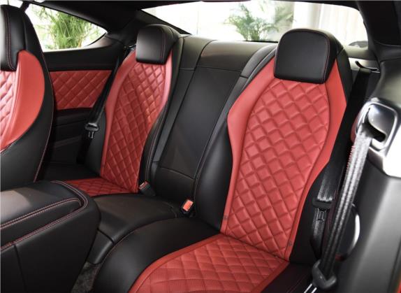 欧陆 2016款 4.0T GT V8 S 标准版 车厢座椅   后排空间