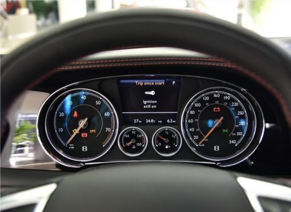 欧陆 2017款 4.0T GT V8 S 标准版 中控类   仪表盘