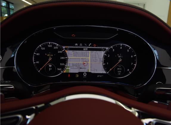欧陆 2020款 4.0T GT V8 敞篷版 中控类   仪表盘