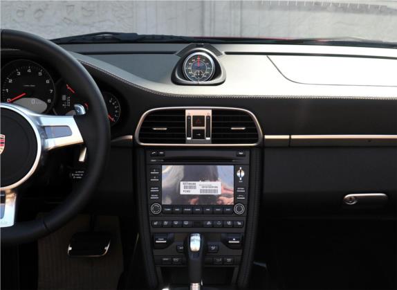 保时捷911 2011款 Edition Style 3.6L 敞篷版 中控类   中控台