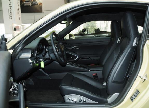 保时捷911 2012款 Carrera 3.4L 车厢座椅   前排空间