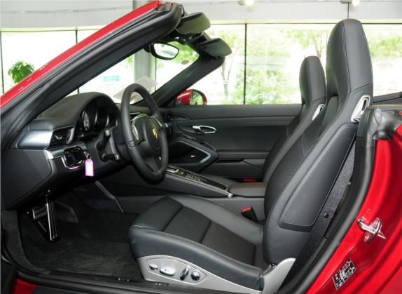 保时捷911 2012款 Carrera S Cabriolet 3.8L 车厢座椅   前排空间