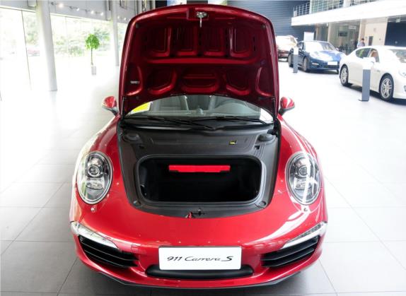 保时捷911 2012款 Carrera S Cabriolet 3.8L 车厢座椅   后备厢