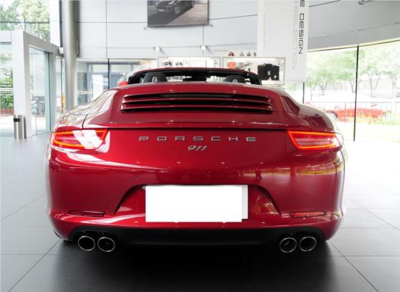 保时捷911 2012款 Carrera S Cabriolet 3.8L 外观   正后