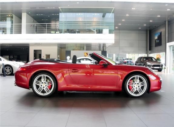 保时捷911 2012款 Carrera S Cabriolet 3.8L 外观   正侧