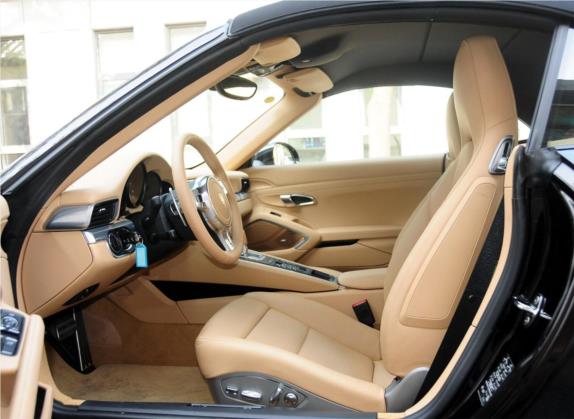 保时捷911 2012款 Carrera Cabriolet 3.4L 车厢座椅   前排空间
