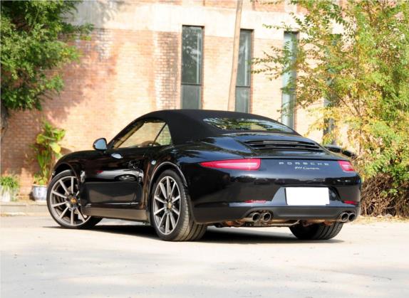 保时捷911 2012款 Carrera Cabriolet 3.4L 外观   斜后