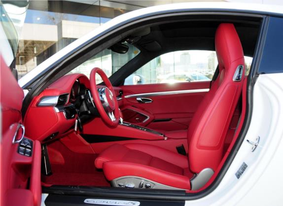 保时捷911 2013款 Carrera 4S 3.8L 车厢座椅   前排空间