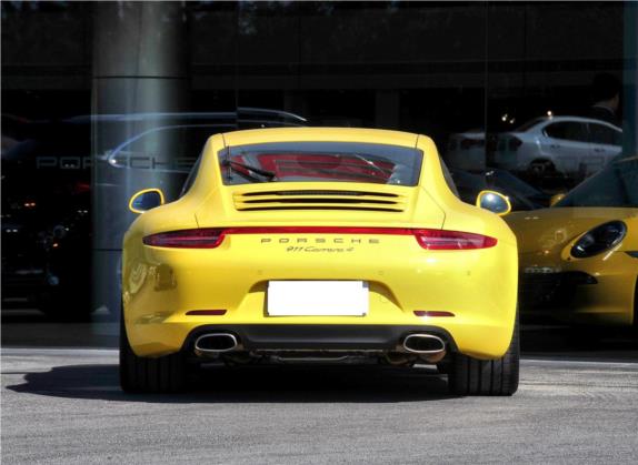 保时捷911 2013款 Carrera 4 3.4L 外观   正后