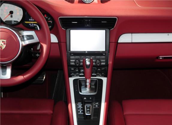 保时捷911 2013款 Carrera 4S Cabriolet 3.8L 中控类   中控台